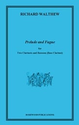 PRELUDE AND FUGUE 2 CLARINET/ BASSOON OR BASS CLAR cover